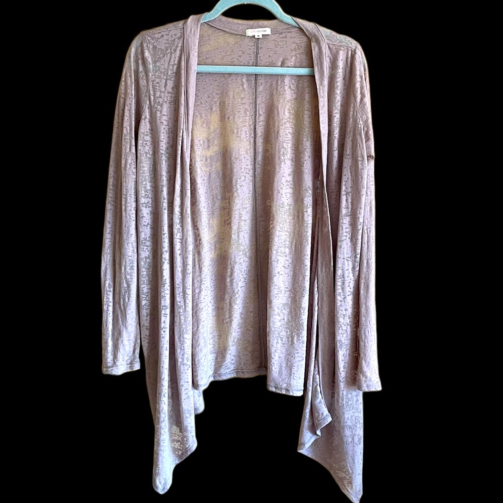 Lightweight semi sheer cardigan